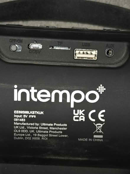 Photo of free Small bluetooth speaker (East croydon) #1