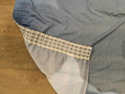 Photo of free 2 faded blue curtains (SW17) #3