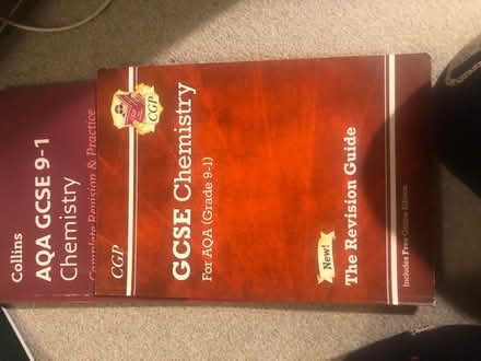 Photo of free GCSE chemistry AQA books (Bromley BR1) #1