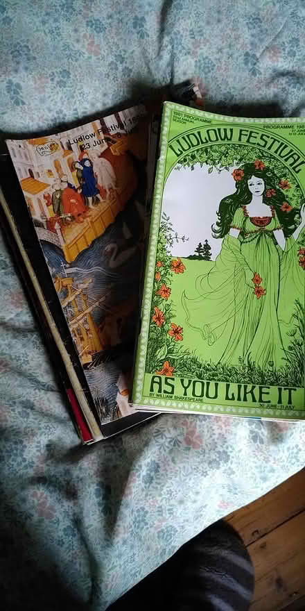 Photo of free vintage Ludlow Festival programmes (New Street, Ludlow) #1