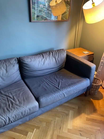 Photo of free Three seater ikea sofa (BS6) #3