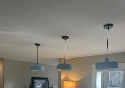 Photo of free baby blue pendants lights (Columbine) #2