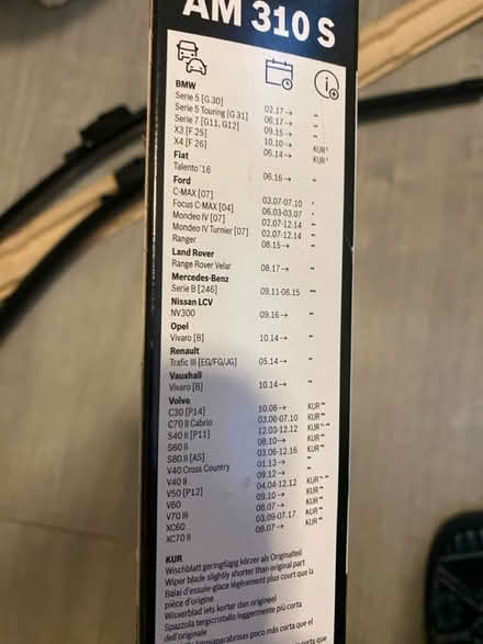 Photo of free Bosch windscreen wiper (Waterlooville PO7) #3