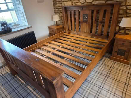 Photo of free Solid Timber Bed and Cabinets (Tadcaster LS24) #1