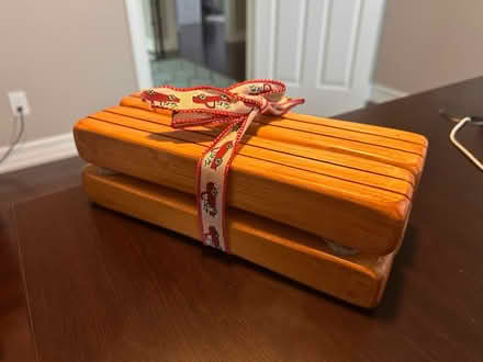 Photo of free Wood Playing card holders (Folkway drive. Mississauga) #1