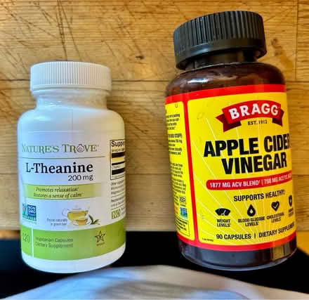 Photo of free L-Theanine & Apple Cider Vinegar (North side Chicago) #1