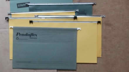 Photo of free Hanging files and lever arch file (St Werburgh's) #1