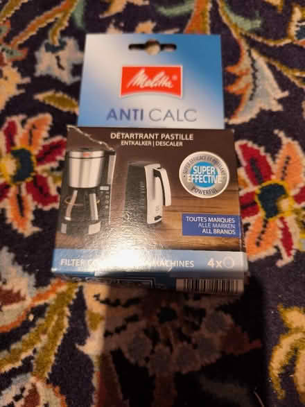 Photo of free 3 Melitta anti calc tabs (Church RG2) #1