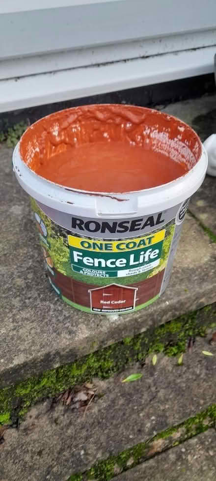 Photo of free Fence paint (Littleover DE23) #1