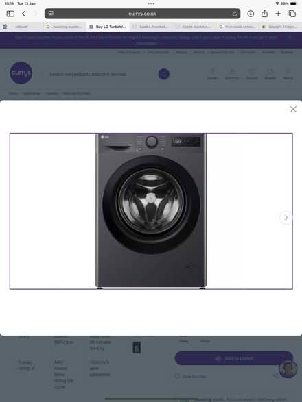 Photo of Washing machine (Ball Hill CV2) #1