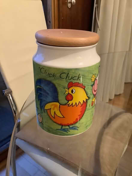 Photo of free Dunoon Funky Farm cookie jar (Barbican EC2Y) #1