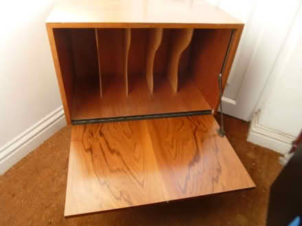 Photo of free Teak vinyl record storage cabinet (Patchway BS34) #2
