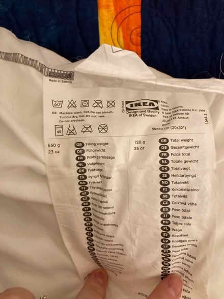 Photo of free 2 x IKEA pillows (Liberton EH16) #3