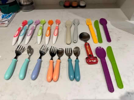 Photo of free Toddler/Baby Cutlery (Weybridge) #1