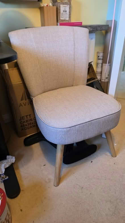 Photo of free Grey accent chair (Emsworth) #1