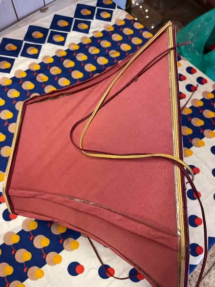 Photo of free Lovely deep peach lampshade (Crystal Palace SE19) #4