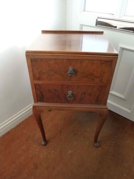 Photo of free A walnut bedside cabinet (Patchway BS34) #1