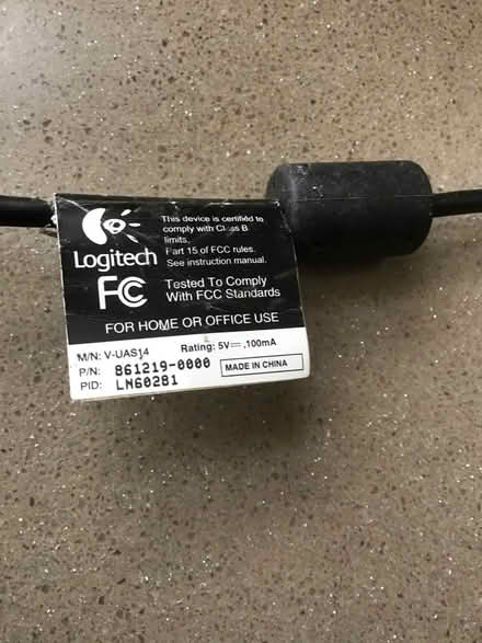 Photo of free Logitech webcam (Alderley Edge SK9) #2