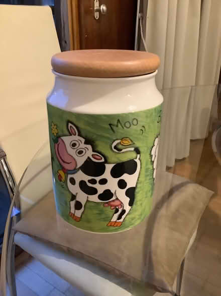 Photo of free Dunoon Funky Farm cookie jar (Barbican EC2Y) #3