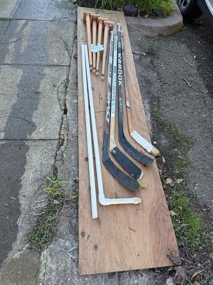 Photo of free Assorted lumber, plywood, PVC pipe (Glenview, Oakland) #3