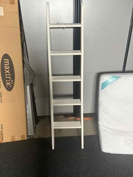 Photo of free White Wood Ladder for Bunkbed (South San Jose) #1