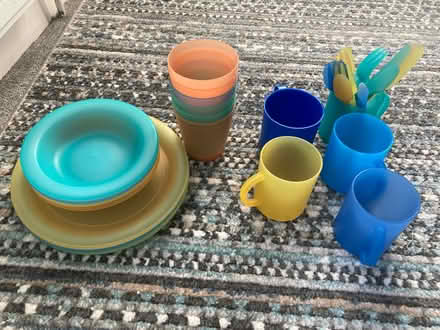 Photo of free Plastic picnic/ camping plates etc (Billericay) #2