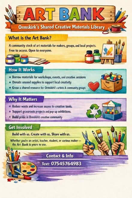 Photo of free The Art Bank' (Ormskirk L38) #1