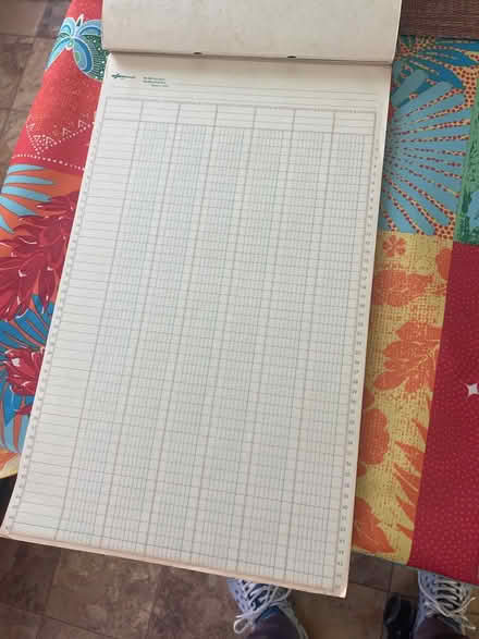 Photo of free Accounting work sheets (Mills College) #2