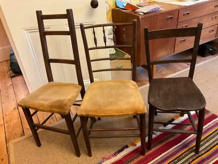 Photo of free Three chairs (Twickenham TW1 (St Margarets)) #1