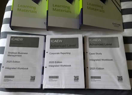 Photo of free icaew 2025 workbooks unused (L17 Aigburth) #1