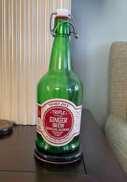 Photo of free Green bottle with stopper (Alameda) #1