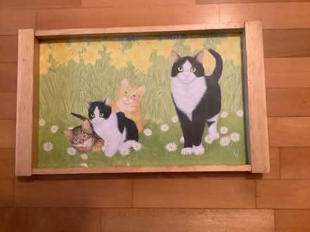 Photo of free Tray with cat design (Barbican EC2Y) #1