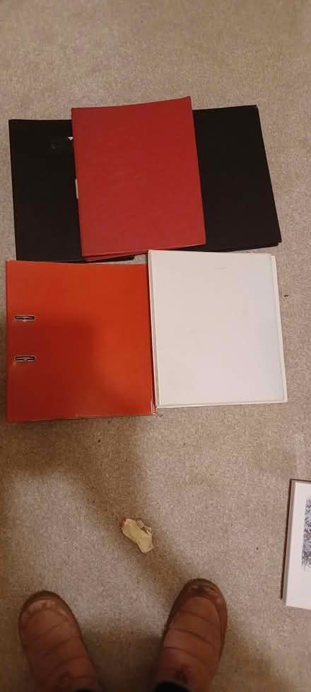 Photo of free 5 folders (Loughborough central) #1