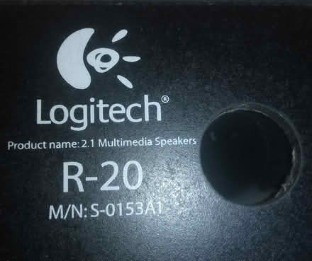 Photo of free "past their best" computer speakers (Britannia) #2