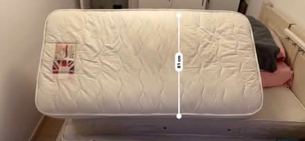 Photo of free White Cot Mattress (Pages lane N10) #4
