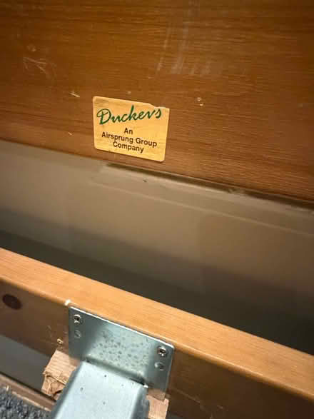 Photo of free Kingside wooden bed frame (Tottenham Hale N15) #2