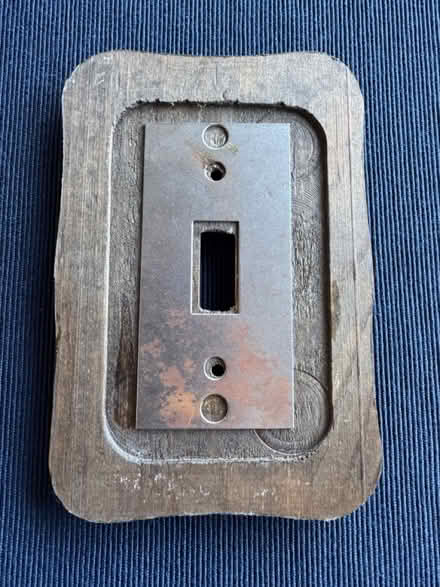 Photo of free Vintage light switch wall plate (Terra Linda) #2