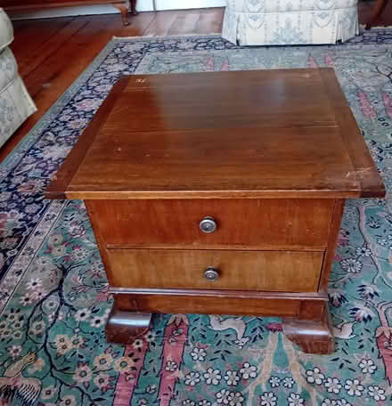 Photo of free Vintage low wooden table (Dorchester near Top o' Town) #1