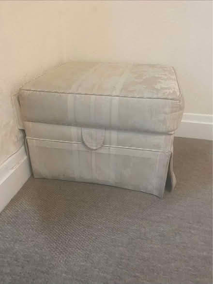 Photo of free 2 seater Sofa & poufee (EX3) #3