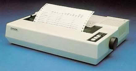 Photo of Dot matrix printer (80s/90s) (East London E10) #1