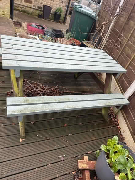 Photo of free Picnic bench (BD18 Wrose) #3