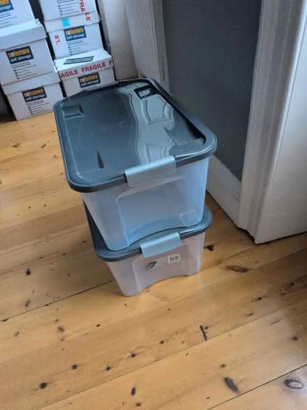 Photo of free Plastic storage boxes (Sion Hill) #1