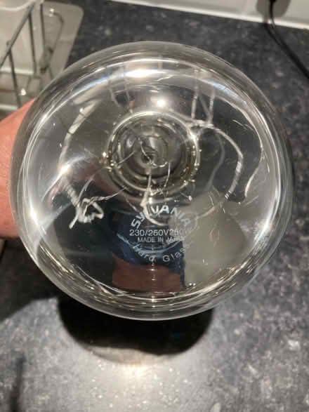 Photo of free Old 250w bayonet lamp (Runcorn, WA7) #2