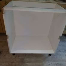 Photo of free B&Q GoodHome Caraway Innovo White Drawer Base cabinet, (W)80 (Daisy Hill BD9) #1