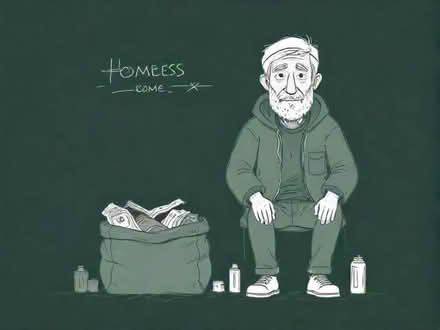 Photo of Stuff for a homeless man (Bensham NE8) #1