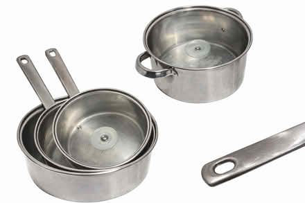 Photo of free Stainless steel saucepan set (CB23 3) #1