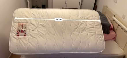 Photo of free White Cot Mattress (Pages lane N10) #1