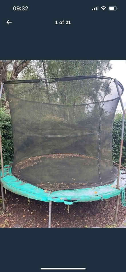 Photo of free Jumpking 10ft trampoline (Colehill BH21) #1