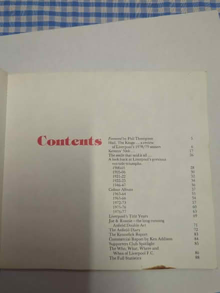 Photo of free Liverpool FC Official Annual 1980 (Lye Valley OX3) #2