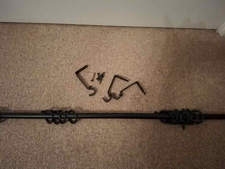 Photo of free Curtain pole (Holmewood S42) #2